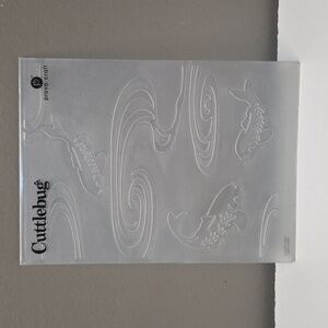 Koi Pond Embossing folder Sizzix Big Shot Stampin Up